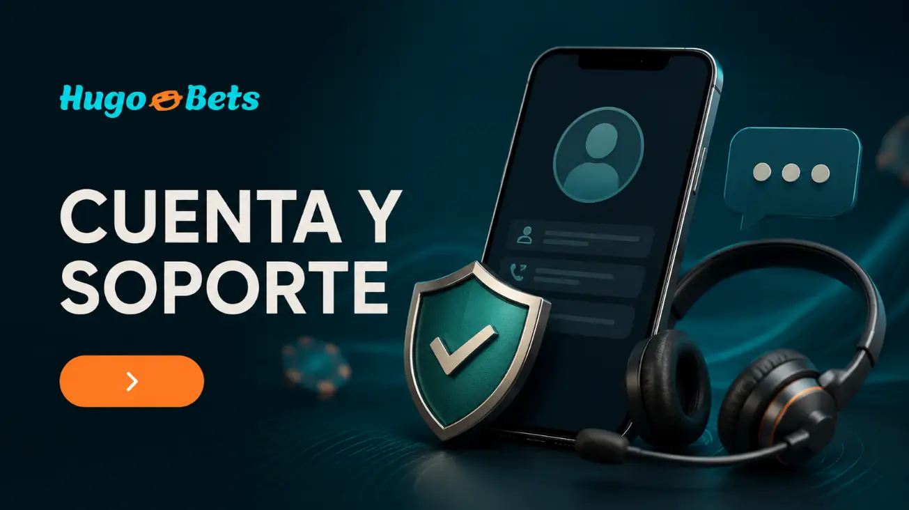 Protección de la Cuenta y Soporte en HugoBets